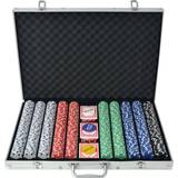 Poker spil vidaXL Poker Set with 1000 Chips