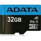 Adata 32 GB Hukommelseskort Adata Premier microSDHC Class 10 UHS-I U1 V10 A1 85/25MB/s 32GB +Adapter