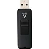 V7 USB 3.0/3.1 (Gen 1) Hukommelseskort & USB Stik V7 VF216GAR-3E 16GB USB 2.0
