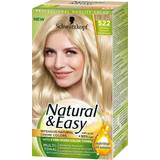Sølv Permanente hårfarver Schwarzkopf Natural & Easy #522 Silver Light Blond