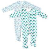 Pippi Pyjamas 2-pack - Lightblue (3821-700)