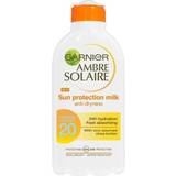 Vandafvisende Solcremer & Selvbrunere Garnier Ambre Solaire Sun Protection Milk SPF20 200ml