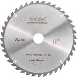 Rundsavsklinge 216 mm Metabo Precision Cut Wood Classic 628060000