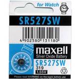 Maxell Sølvoxid Batterier & Opladere Maxell SR527SW/319