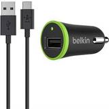 Belkin Bilopladere USB - Oplader Batterier & Opladere Belkin F7U002BT06-BLK