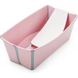 Stokke Pink Babyudstyr Stokke Flexi Bath Bundle Tub with Support