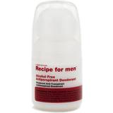 Recipe for Men Hygiejneartikler Recipe for Men Alcohol Free Antiperspirant Deo 60ml 1-pack