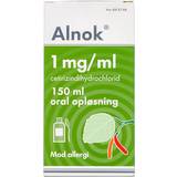 Astma & Allergi - Cetirizindihydroklorid Håndkøbsmedicin Alnok Oral 1mg/ml 150ml Løsning