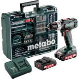 Metabo Batterier Bore- & Skruemaskiner Metabo SB 18 L SET (602317540) (3X2.0AH)