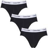 Calvin Klein Briefs - Herre Underbukser Calvin Klein Cotton Stretch Hip Briefs 3-pack - Black