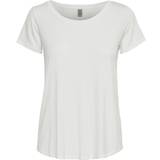CULTURE 26 - Elastan/Lycra/Spandex Tøj CULTURE Poppy T-shirt - Spring Gardenia