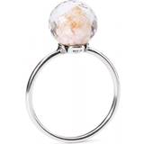 Glas Ringe Trollbeads Blossom Shade Ring - Silver/Pink
