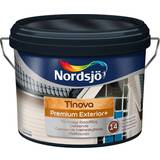 Nordsjö Tinova Premium Exterior + Træfacademaling Hvid 10L
