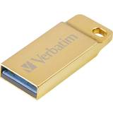 Verbatim 16 GB Hukommelseskort & USB Stik Verbatim Metal Executive 16GB USB 3.0