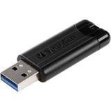 Verbatim 64 GB Hukommelseskort & USB Stik Verbatim Store 'n' Go PinStripe 64GB USB 3.2 Gen 1