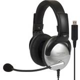 Gamer Headset - Sølv Høretelefoner Koss SB45 USB