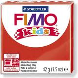 Rød Ler Staedtler Fimo Kids Red 42g