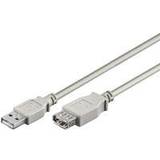 Wentronic USB-kabel Kabler Wentronic Hi-Speed USB A-USB A M-F 0.3m