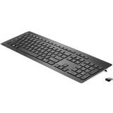HP Trådløs Tastaturer HP Wireless Premium Keyboard (Swiss)