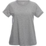 Korte ærmer Graviditet & Amning Boob The-Shirt Grey Melange