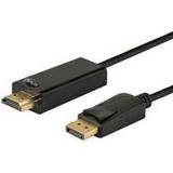 DisplayPort-kabler - HDMI DisplayPort Savio Displayport - HDMI 1.5m