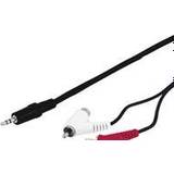 Wentronic RCA-kabler Wentronic 3.5mm-4RCA M-F 1.5m