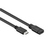Han – Hun - USB-kabel Kabler Goobay USB C-USB C 3.1 M-F 1m