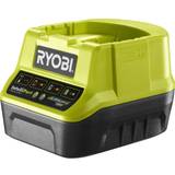 Grøn - Oplader Batterier & Opladere Ryobi One+ RC18120