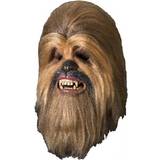 Brun Heldækkende masker Kostumer Rubies Full Latex Adult Chewbacca Mask