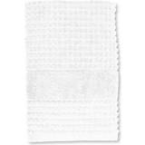 Badehåndklæder Juna Check Badehåndklæde Hvid (100x50cm)