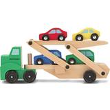 Legetøjsbil Melissa & Doug Car Transport in Wood