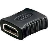 HDMI Kabler Goobay HDMI - HDMI Adapter F-F