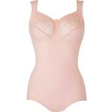 Bomuld Bodystockings Miss Mary Lovely Lace Shaping - Dusty Pink