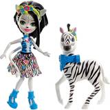 Mattel Enchantimals Zelena Zebra Doll & Hoofette