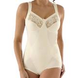 Bomuld Bodystockings Miss Mary Lovely Lace Shaping - Beige