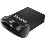 16 GB - USB Type-A Hukommelseskort & USB Stik SanDisk Ultra Fit 16GB USB 3.1