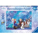 Puslespil Ravensburger Disney Frozen: The Charm of the Ice 100 Pieces