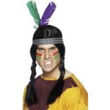 Lilla Tilbehør Kostumer Smiffys Native American Inspired Feathered Headband Multi-Coloured