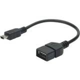 Digitus Skærmet - USB-kabel Kabler Digitus USB A-USB Micro-B 2.0 0.2m