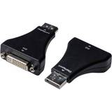 DVI Kabler Digitus DVI-DisplayPort M-F Adapter