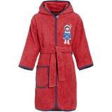 134 Morgenkåber Playshoes Terry Diver Bathrobe - Red (340013)