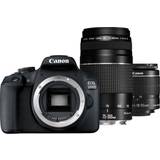 Digitalkameraer Canon EOS 2000D + 18-55mm IS II + 75-300mm III