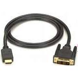 Black Box HDMI-kabler - Sort Black Box HDMI-DVI 1m
