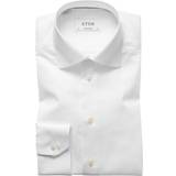 Eton skjorter herretøj Eton Signature Twill Shirt - White