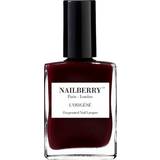Rød Neglelakker Nailberry L'oxygéné - Noirberry 15ml