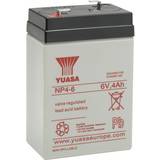 Yuasa Hvid Batterier & Opladere Yuasa NP4-6