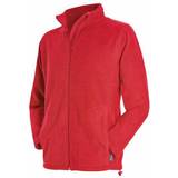 Stedman Active Fleece Jacket Men - Scarlet Red