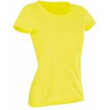 Stedman Dame - Gul T-shirts & Toppe Stedman Active Cotton Touch Women - Cyber Yellow