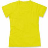 Gul - Mesh T-shirts & Toppe Stedman Active 140 Raglan Women - Cyber Yellow