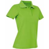 Dame Polotrøjer Stedman Short Sleeve Polo Shirt - Kiwi Green